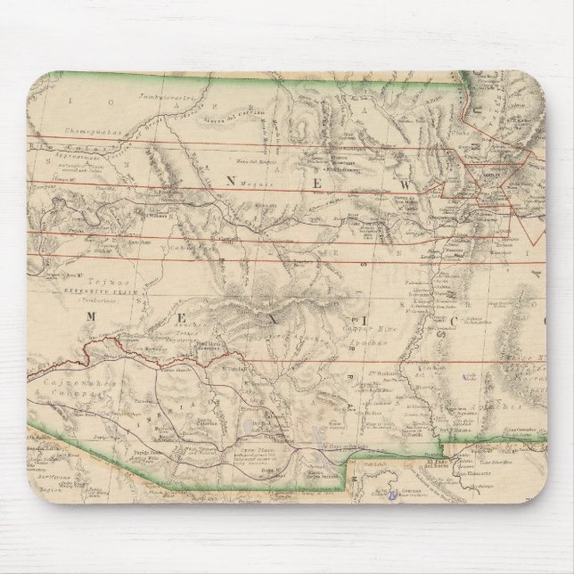 Territory of New Mexico Mouse Mat (Front)