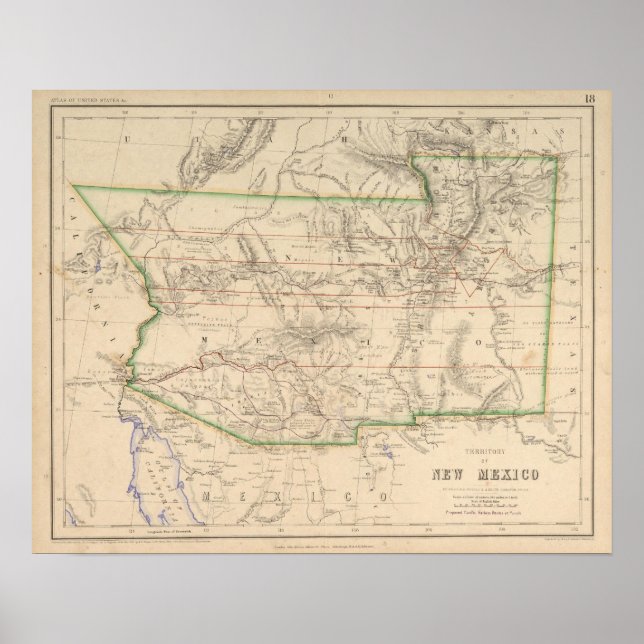 Territory of New Mexico Poster (Front)