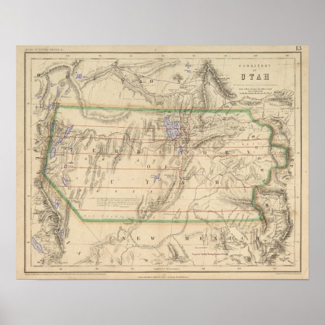 Territory of Utah Poster (Front)