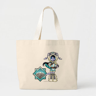 Terror Mountatin Team Captain 1 Large Tote Bag