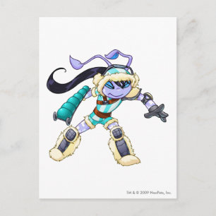 Terror Mountatin Team Captain 2 Postcard