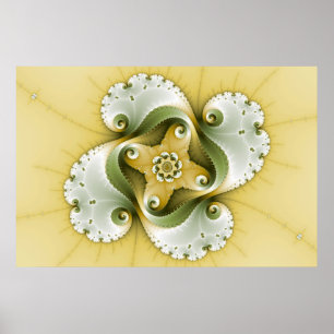 Terror Power - Fractal Art Poster