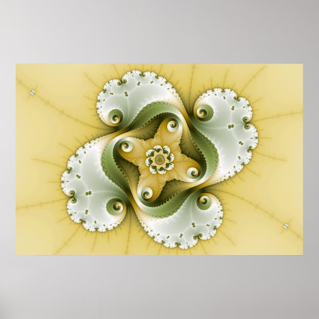 Terror Power - Fractal Art Poster (Front)