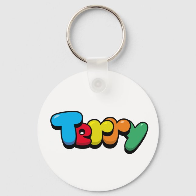 Terry Key Ring (Front)
