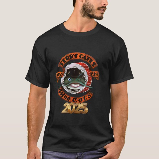 Terry Oates & the Mudcat 2025 Men's T-shirt (Front)