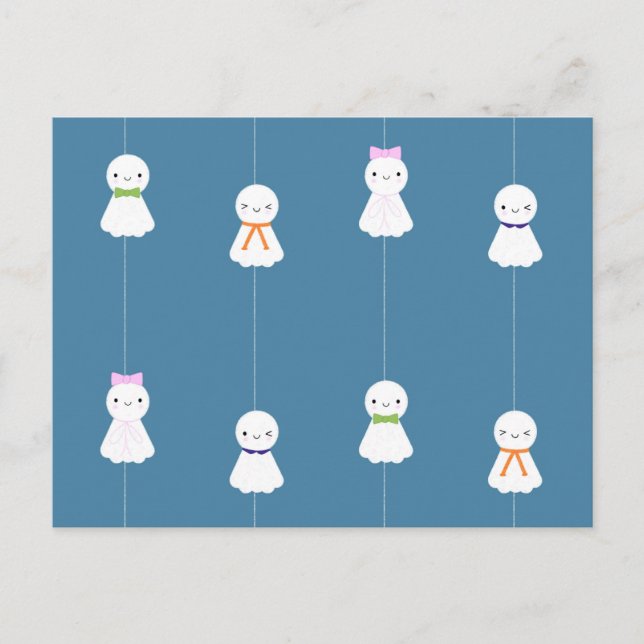 Teru Teru Bozu - Kawaii Japanese Dolls Postcard (Front)