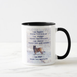 Tervuren Mug; Inspirational Quote Mug