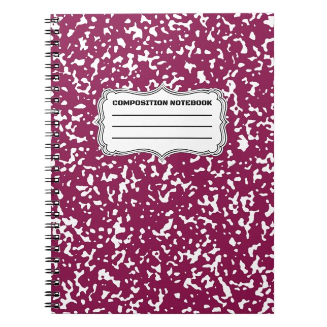 Tesimart | Composition Notebook Journal Spiral (Front)