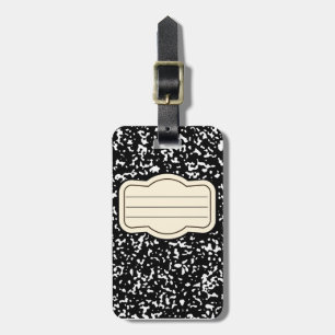 Tesimart Composition Notebook Luggage Tag