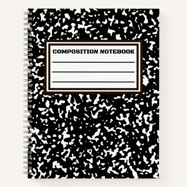 Tesimart | Composition Notebook Spiral, Wide Ruled (Front)