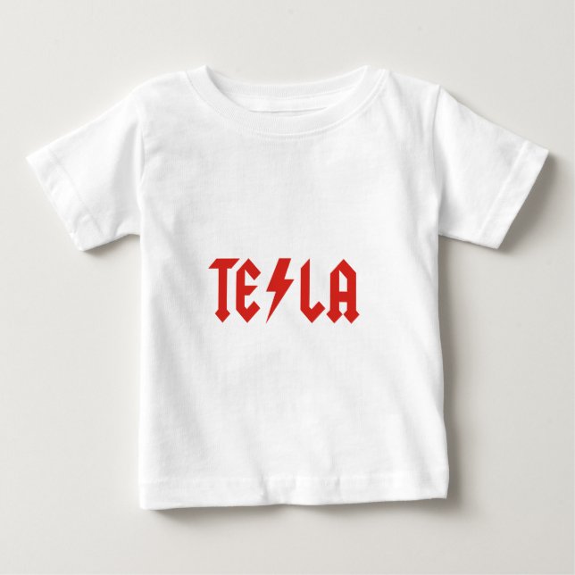 Tesla Baby T-Shirt (Front)