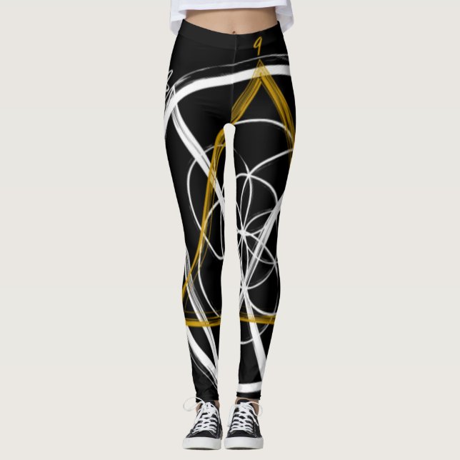 Tesla Code Leggings (Front)
