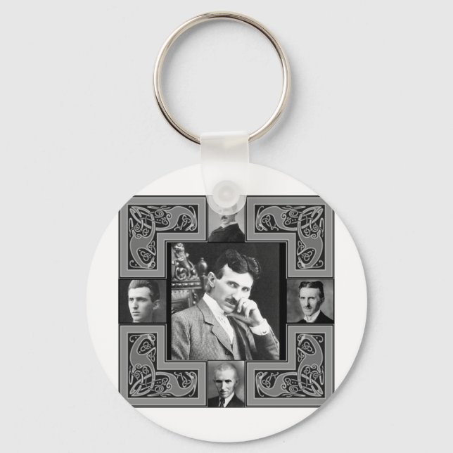 Tesla Coil Key Ring (Front)