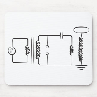 Tesla Coil Mouse Mat