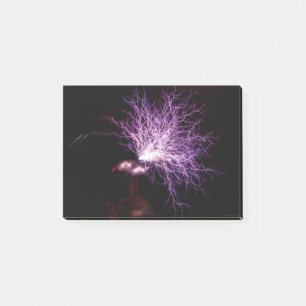 Tesla Coil Post-it Notes