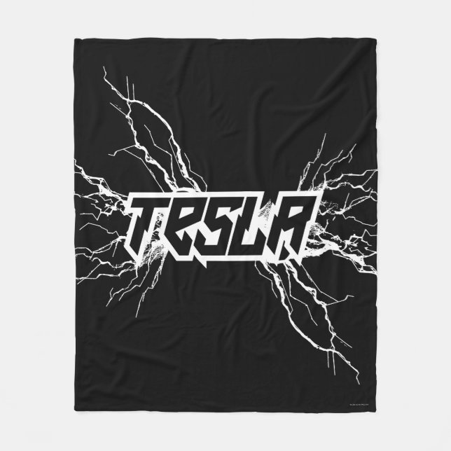 Tesla Fleece Blanket (Front)