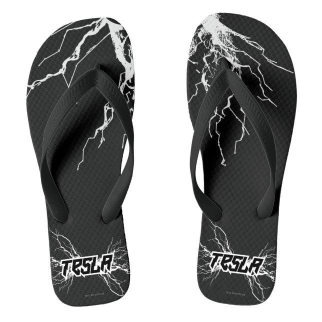 Tesla Flip Flops (Footbed)
