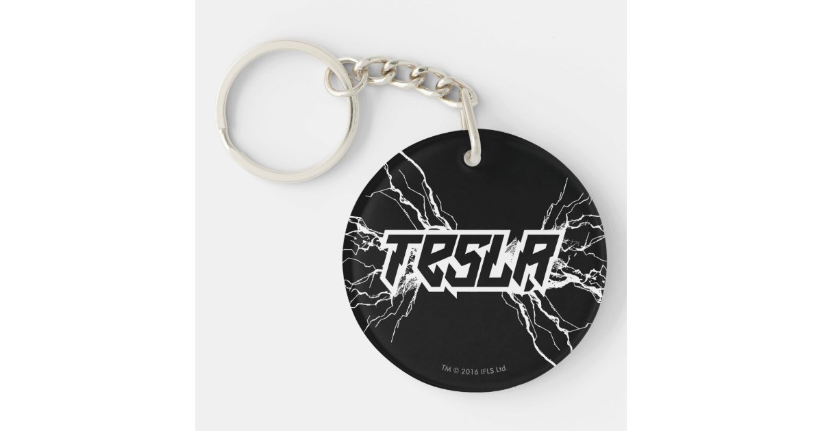 Tesla Key Ring Zazzle