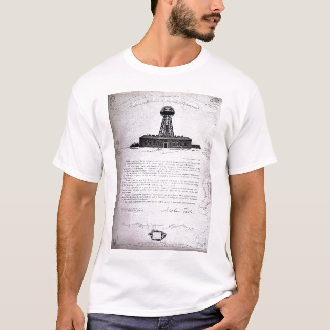 Tesla Manifesto T-Shirt (Front)