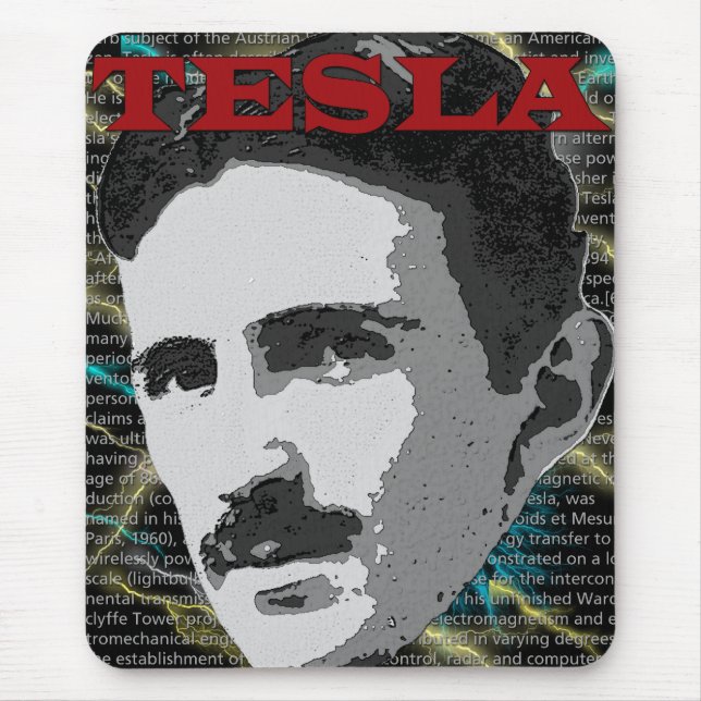 TESLA MOUSE MAT (Front)