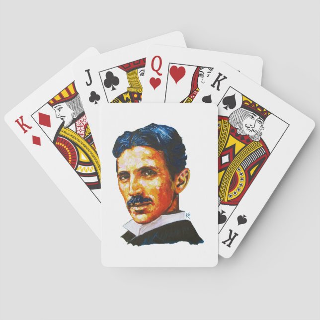 Tesla Playing Cards (Back)