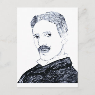 Tesla Postcard