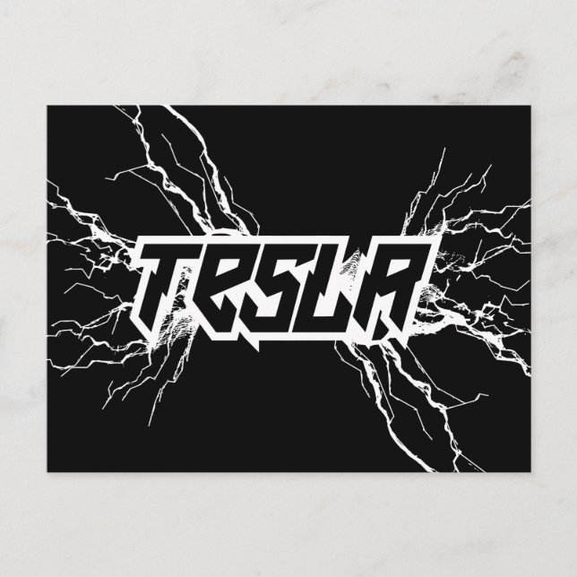 Tesla Postcard (Front)