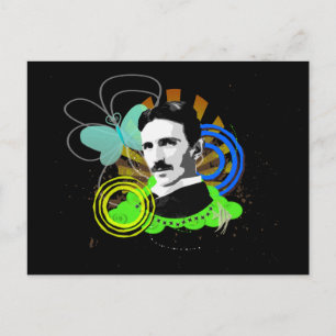 Tesla Postcard
