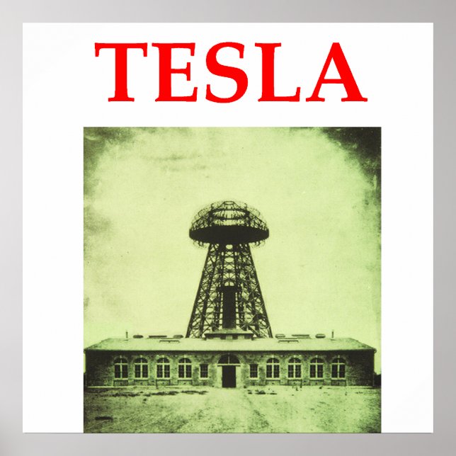 tesla poster (Front)
