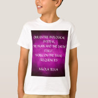 Tesla Quote On Purple