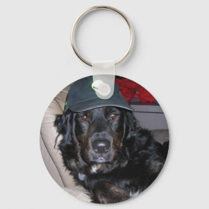 Tesla the alien dog key ring