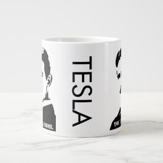 Tesla (You're Welcome.) Large Coffee Mug
