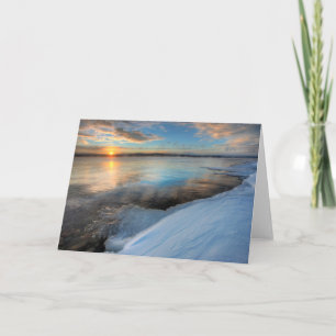 Teslin Lake After A Clearing Storm, Yukon Card