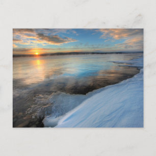 Teslin Lake After A Clearing Storm, Yukon Postcard