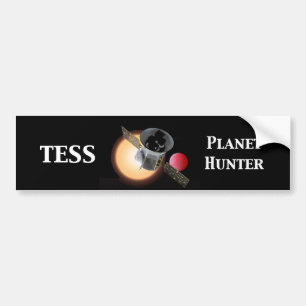 TESS Planet Hunter Spacecraft Bumper Sticker