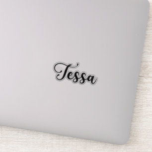 Tessa Name - Handwritten Calligraphy