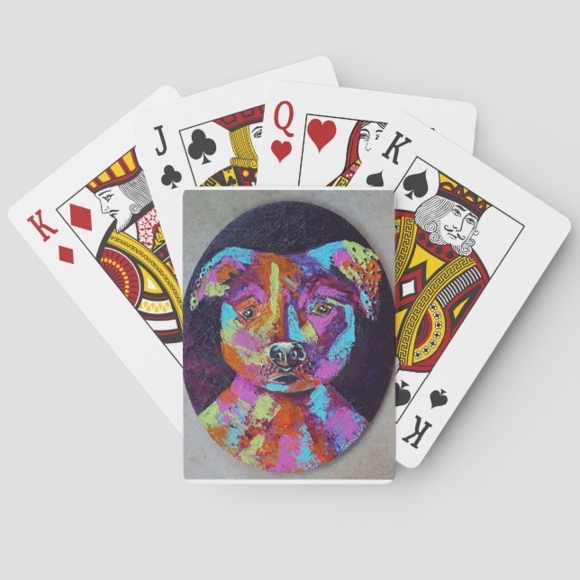 TESSA'S PITBULL PLAYING CARDS (Back)