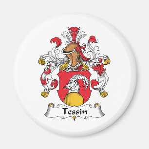 Tessin Family Crest Magnet