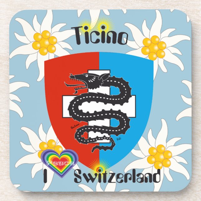 Tessin - Ticino - Schweiz - Svizzera Coaster (Front)