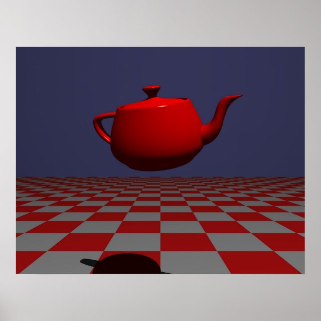 test 8000x6000 to 28x22 = 29x23 poster (Front)