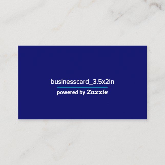 Test Business Card (Front)