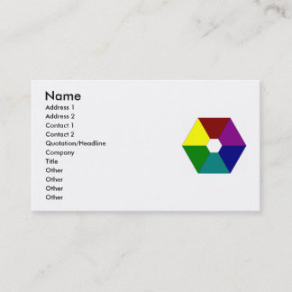 test business card