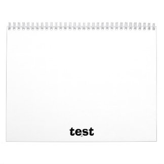 test calendar