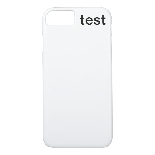 test Case-Mate iPhone case (Back)