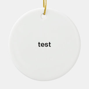 test ceramic tree decoration