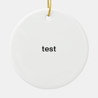 test ceramic tree decoration