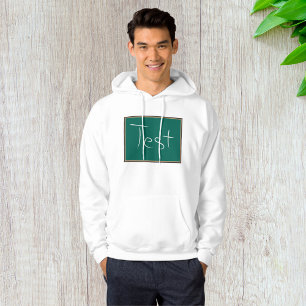Test Chalkboard School Classroom  Hoodie
