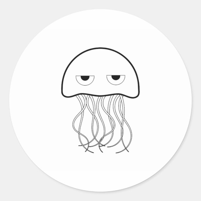 test classic round sticker (Front)