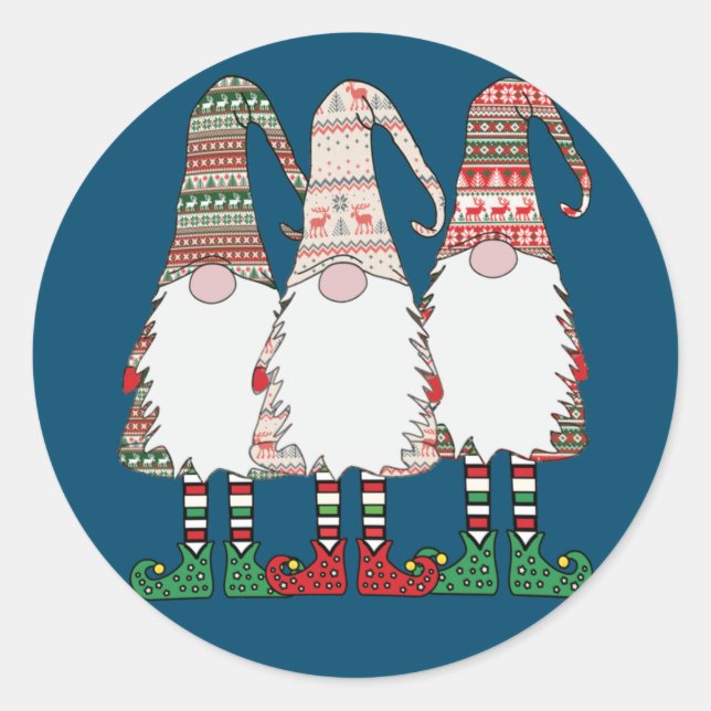 test classic round sticker (Front)