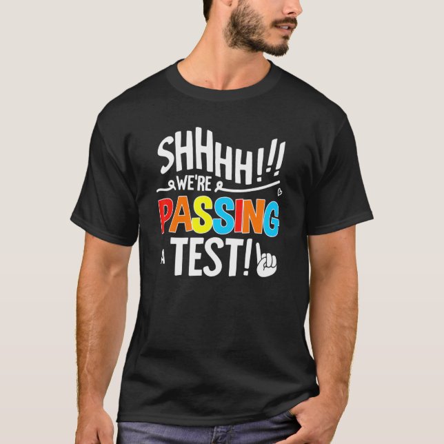 Test Day Fsa Staar Test Exam Teaching Teacher Stud T-Shirt (Front)